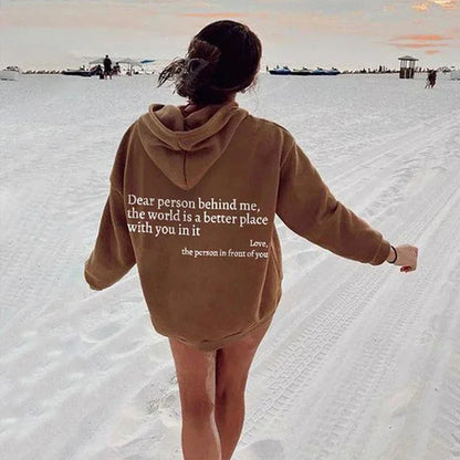 "you are enough" Hoodie