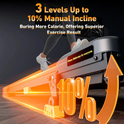 StrideLift Compact Incline Walking Treadmill