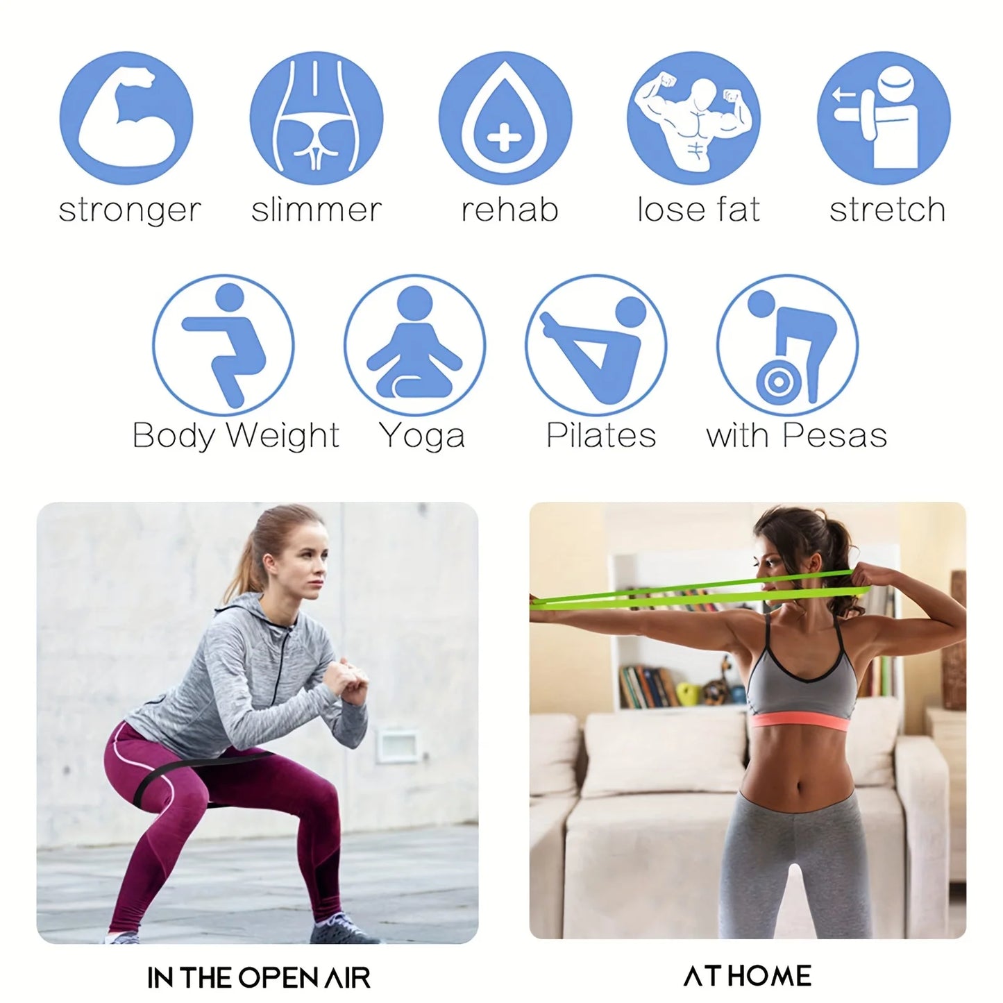 PowerBand Home Full Body Resistance Set