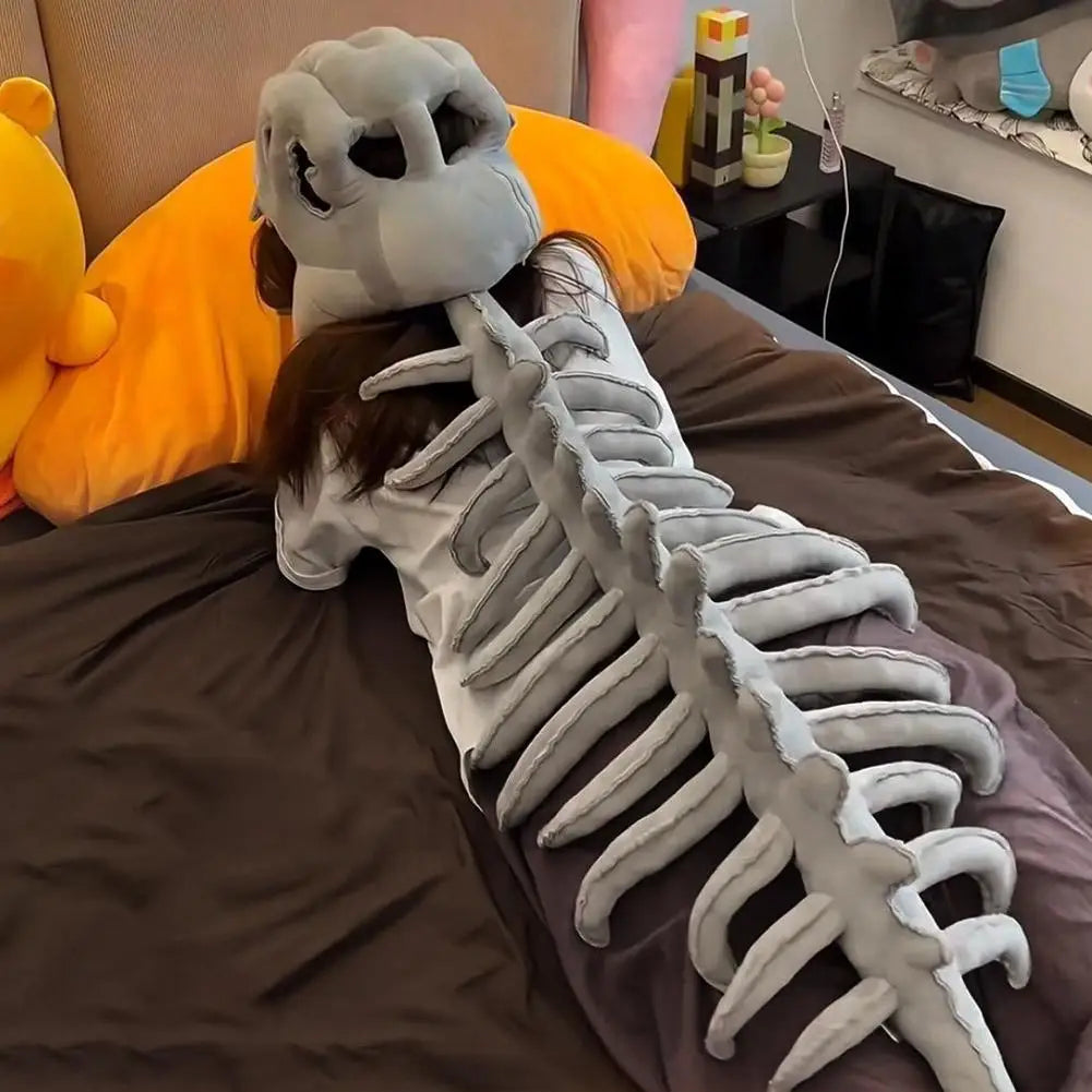 Dino Skeleton Plush Costume