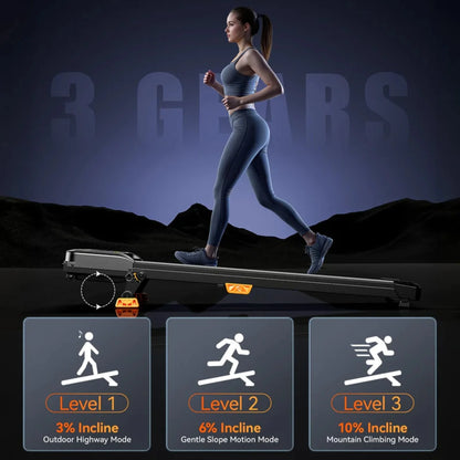 StrideLift Compact Incline Walking Treadmill