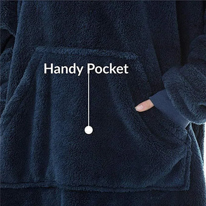 Fleece Hoodie Blanket