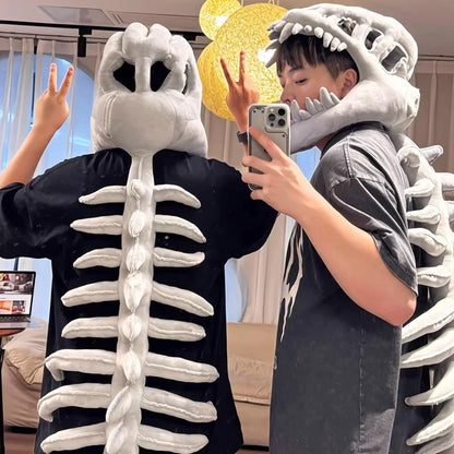 Dino Skeleton Plush Costume