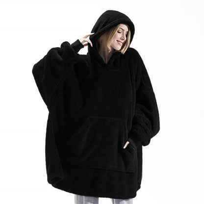 Fleece Hoodie Blanket